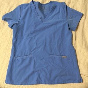 Figs scrubs top